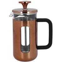 La Cafetiere La Cafeti re Pisa Glass Cafetiere With Stainless Steel Frame, Yellow