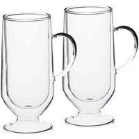 La Cafetiere La Cafeti re Set Of 2 Double-walled Large Irish Coffee Glasses, Clear