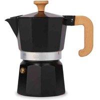 La Cafetiere La Cafeti re Venice Aluminium Espresso Maker, Black