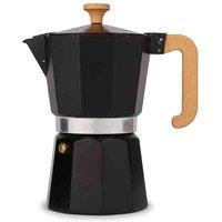 La Cafetiere La Cafeti re Venice Aluminium Espresso Maker, Black
