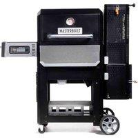 Masterbuilt Gravity Series Digital Charcoal Grill + Smoker + Griddle - Black, Black