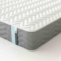 Summerby Sleep Three Zone Memory Foam And Coil Hybrid - Single, White