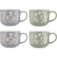 Mason Cash In The Meadow Set Of 4 Mugs 400Ml