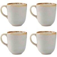 Mason Cash Reactive Cream Set Of 4 Mugs 400Ml
