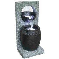 Bermuda Serenity Mains Powered Water Feature, Grey