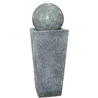 Bermuda Aragon Mains Powered Water Feature, Grey