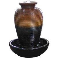 Bermuda Mykonos Mains Powered Water Feature, Brown