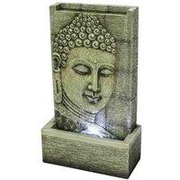 Bermuda Buddah Mains Powered Water Feature, Grey