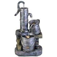 Bermuda Terasina Mains Powered Water Feature, Grey