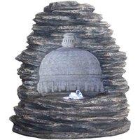 Bermuda Zermatt Mains Powered Water Feature, Grey