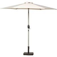 Royalcraft Ivory 2.5m Crank and Tilt Parasol