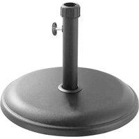 Royalcraft 16kg Light Grey Round Parasol Base Polycrete, Grey