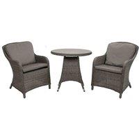 Royalcraft PARIS 2 Seater Imperial Bistro Set, Grey