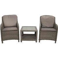 Royalcraft Paris 2 Seater Imperial Companion Set, Grey