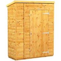 Power 5x2 Tool Shed, Brown