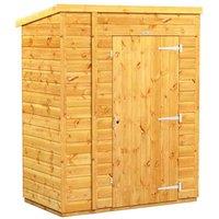 Power 5x3 Tool Shed, Brown
