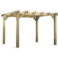 Power 12x10 Pergola, Brown