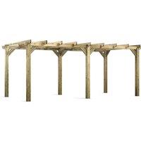 Power 20x10 Pergola, Brown