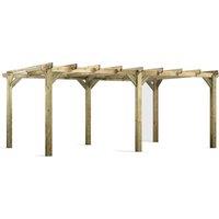 Power 20x12 Pergola, Brown