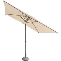 Royalcraft Ivory 2.4mx3m Crank and Tilt Rectangular Parasol, Cream