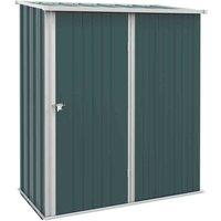 Outsunny Outdoor Storage Shed w/ Lockable Door, Green