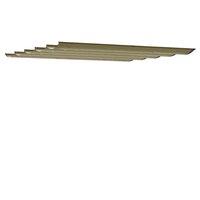 Outsunny Pergola Replacement Cover for 3 x 3m Pergola - Tan, Brown