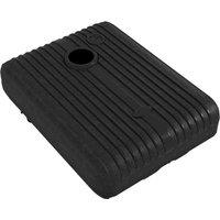 Outsunny Mobile Parasol Base for Cantilever Banana Parasol, Black