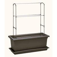 Gardenico Magnus Self-watering Living Wall Kit 800mm, Anthracite, Grey