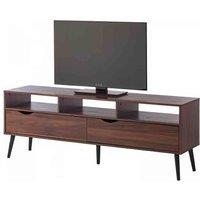Heartlands Furniture Gjora tv Unit Large Walnut, Brown