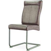 Heartlands Furniture Harper Special Pu Brown Chairs 2's , Brown
