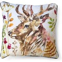 Art Group Jennifer Rose Stag Cushion 40X40Cms, Multi
