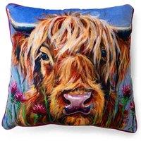 Art Group Louise Brown Highlander Cushion 40X40Cms, Multi