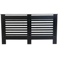 Jack Stonehouse Black Horizonal Line Radiator Cover - Large, Black