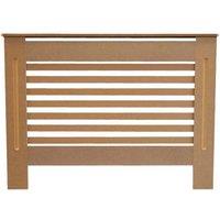 Jack Stonehouse Unpainted Horizonal Line Radiator Cover - Medium, Brown