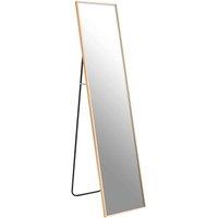 Interiors By Ph Holmes Gold Floor Mirror, Gold