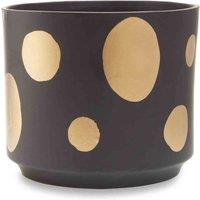 Interiors By Ph Yuri Large Ceramic Planter, Black