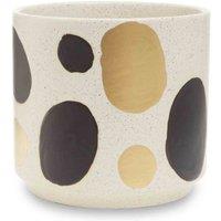 Interiors By Ph Yuri Small Ceramic Planter, Black