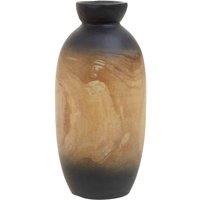 Interiors By Ph Arlo Small Ombre Vase, Black