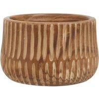 Interiors By Ph Arlo Large Brown And Natural Planter, Brown