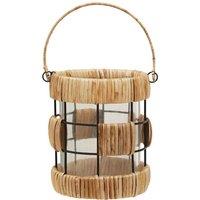 Interiors By Ph Kuta Natural And Black Small Lantern, Black