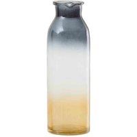 Interiors By Ph Glynn Black And Gold Medium Vase, Black