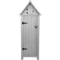 Monstershop Wooden Garden Shed - Grey