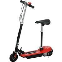 HOMCOM Folding Electric Scooter With Warning Bell, For Ages 4-14 Years, Red, Red