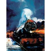 Harry Potter (Hogwarts Express Painted)? 30x40cm X 1.8cm Canvas, Multi