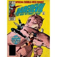 Marvel Comics (Daredevil - Bullseye Vs Elektra) - 60x80 Canvas, Multi
