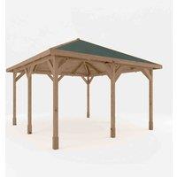 Mercia 4M X 4M Carlton Pressure Treated Gazebo