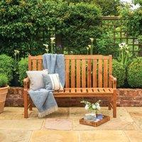 Norfolk Leisure Norfolk Collection Beeley 150cm Bench Acacia Wood Teak Look