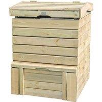 Zest Eco Hive Composter, Brown