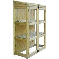 Zest Compact Botanical Greenhouse, Brown