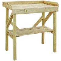 Zest Potting Bench, Brown